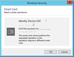 smart card error list|smart card error windows 10.